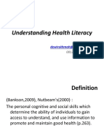Understand Health Literacy
