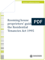 Guide for Rooming House Proprietors