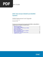 Docu51452 Data Domain DD2200 and DD2500 Systems DIMM Replacement and Upgrade