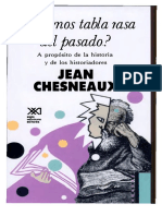 CHESNEAUX. Hacemos Tabla Rasa Del Pasado - Cap - 1-3 PDF