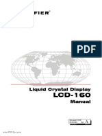 Notifier LCD 160 Liquid Crystal Display