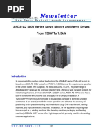 ASDA-A2 400V _0.75kW-7.5kW_ Launch Announcement