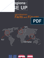 World regions geography facts on United States, United Kingdom, Vietnam