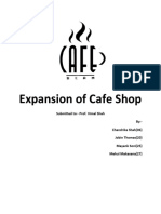 Expansion of Cafe Shop Word