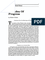 Nisbet Idea of Progress PDF
