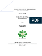 Perbandingan Solusi Sistem Persamaan Non Linear Menggunakan Metode Titik Tetap Dan Metode Gauss-Seidel