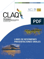 Libro de Resúmenes Presentaciones Orales QLAC