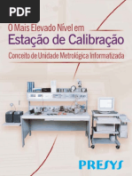 Catálogo Estação de Calibração Presys