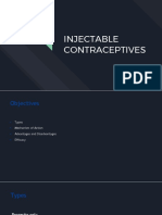 Injectable Contraceptives