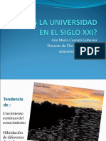 Universidad en El Siglo Xxi