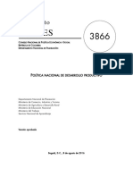 Conpes 3866 PDF