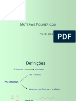 Materiais Poliméricos: Definições e Histórico