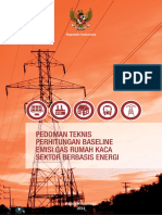 Bab 5 Pedoman - Teknis - Penghitungan - Baseline - Emisi - GRK - Sektor - Berbasis - Energi PDF