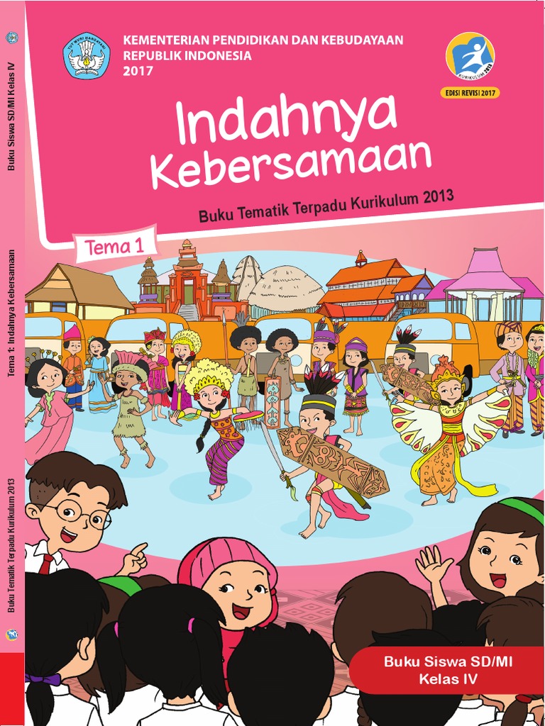 Buku Siswa Kelas 4 Tema 1 Indahnya Kebersamaan Pdf