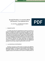 Lectura 2 Dworkin, Creación Judicial PDF