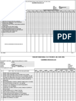 Equipment PM Check List