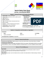 MSDS Laktosa