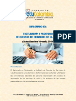 Diplomado Virtual de Facturacion y Auditoria de Cuentas Médicas 1