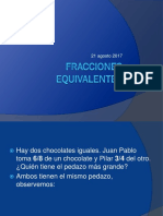 Fracciones Equivalentes