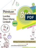 Tata Panduan Lomba Daur Ulang Limbah Tingkat Nasional 2017