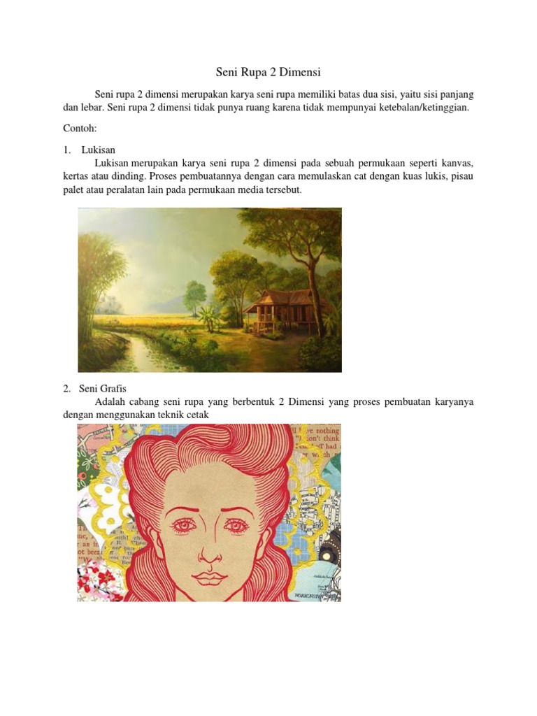 Seni Rupa 2 Dimensi