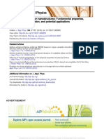 Two-Dimensional Carbon Nanostructures Fundamental Properties, Syntesis, Characterization, and Potential Applications