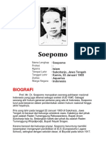 Biografi Soepomo
