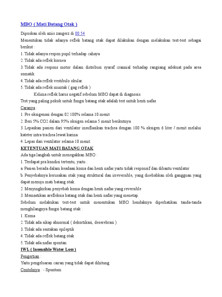 MBO | PDF | Pengembangan Diri | Kesehatan Holistik