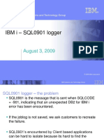 SQL0901 Logger - Education
