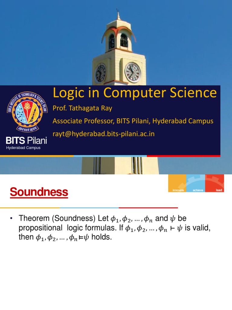 Soundness and Completeness in Logic | PDF | Mathematical Proof | Theorem
