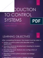 Introduction to Control Systems Basics