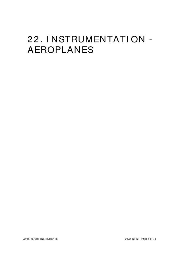 Instrumentations QB PDF | PDF | Airspeed | Gyroscope