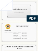 Turbidimetri (Kelompok 6)