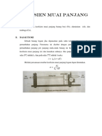 F 41132 Koefisien Muai Panjang