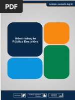 Administração Pública Descritiva - Curso Completo