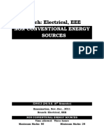 6th Sem Non Conventional Energy Sources