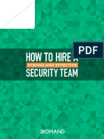 Hire Strong Effective Security Team