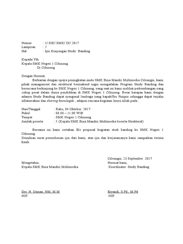Surat Pengajuan Ijin Studi Banding Tanpa Cop Evaluasi diri asdir i tidak memenuhi syarat akademik ya asdir il tidak memenuhi syarat keuangan kasubag t u ya kasubag t u surat penolakan penerbitan bantuan stop stop 121.