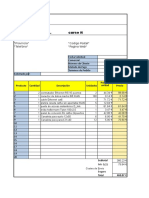 Ejemplo, Modelo, Formato o Plantilla de Presupuesto para Clientes