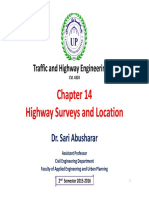 01 Chapter 14 - Highway Surveys and Location