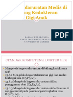 Kegawatdaruratan Medis Di Bidang Kedokteran Gigi