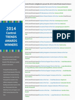 Control Trends Awards Winners: Controltrends Is Delighted To Present The 2014 Controltrends Award Winners