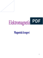 Elektromagnetizam - Magnetni Krugovi