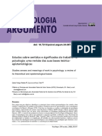 Estudos sobre sentidos e significados do trabalho