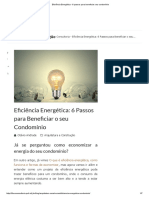 Eficiência Energética - 6 Passos para Beneficiar Seu Condomínio PDF