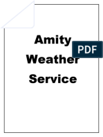 Amity Weather Service