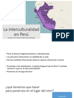 La Interculturalidad en Peru