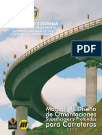 Manual Cimentaciones superficiales y profundas para carreteras invias 2012