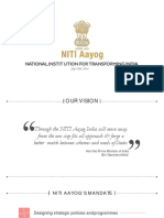 Niti Aayog Initiatives