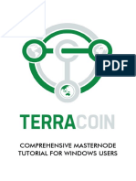 Terracoin Step by Step Masternode Tutorial For Windows Users